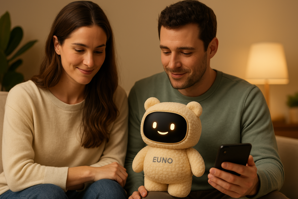 Les parents sont sereins avec l'application Euno