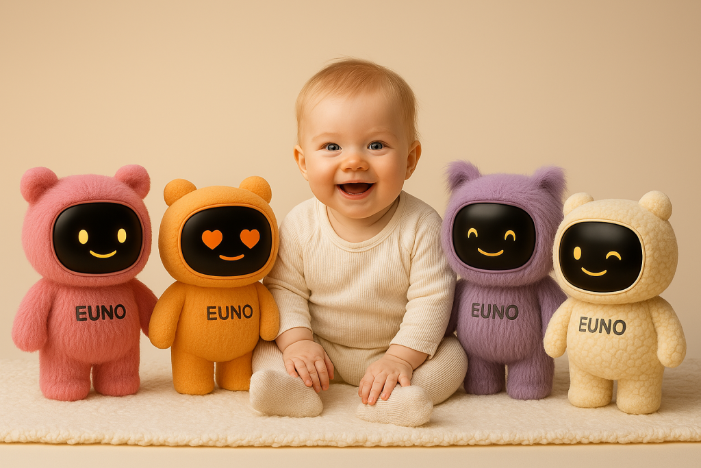 4 eunos et un bébé
